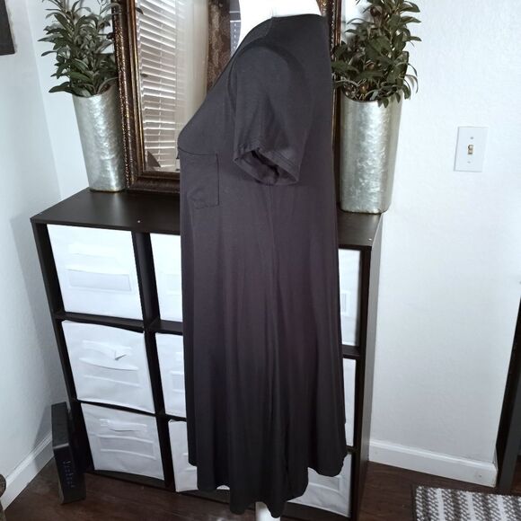 MOSSIMO BLACK TEE-SHIRT DRESS SZ.S EUC - Picture 5 of 8